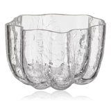 Kosta Boda Crackle Votive Clear