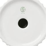 Lyngby Porcelain Tura Block Candle Holder 11.5cm White