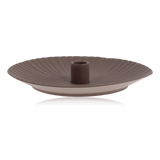 Storefactory Holmby Ceramic Candlestick Large Brown