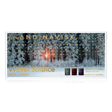 Skandinavisk Winter Solstice Mini Candle Giftset (Arktis, Jul, Aurora) 3 x 65g Candles