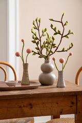 Gry & Sif Long Felt Branch With Green Leaves