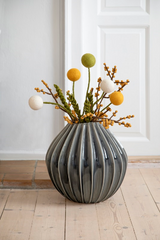 Gry & Sif Felt Flower Ball Ø2cm White