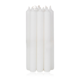 Broste Set of 10 Candles Boxed 2.2 x 19.4cm White