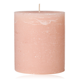 Broste Rustic Pillar Candle 10x11cm Dusty Pink