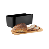 Eva Solo Bread Bin With Integrated Chopping Board Black