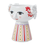 Bjørn Wiinblad Ceramic Eva Candle Holder Lavender 9.5cm