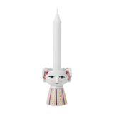 Bjørn Wiinblad Ceramic Eva Candle Holder Lavender 9.5cm