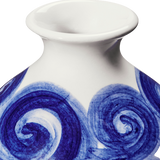 Kähler Ceramic Tulle Vase 10.5cm Blue