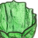 Kosta Boda Crackle Vase Small Green