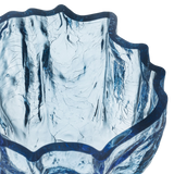 Kosta Boda Crackle Vase Small Circular Glass