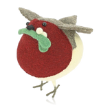 Fiona Walker Standing Mistletoe Robin Large