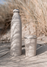 Aya & Ida 1 Litre Drinking Bottle Cream Beige