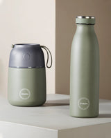 Aya & Ida 500ml Drinking Bottle Tropical Green