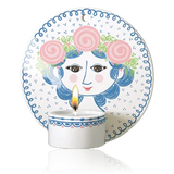 Bjørn Wiinblad Ceramic Tealight Holder Dora Blue