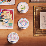 Bjørn Wiinblad Ceramic Tealight Holder Dora Blue