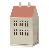 Broste Ceramic Bo Tealight House Golden Brown