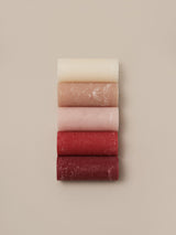 Broste Rustic Pillar Candle 7x10cm Dusty Pink