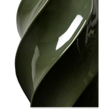 Broste Odette Stoneware Vase Hunter Green Large