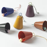 Broste Hanging Metal Bell Caramel & Mint