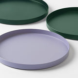 Broste Donna Metal Candle Tray Meerkat Brown