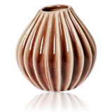 Broste Ceramic Wide Vase Fawn Small