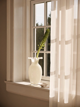 Broste Jasmin Mouthblown Glass Vase Primrose Yellow