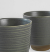 Broste Miko Stoneware Mug Set of 2 Dark Green