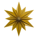 Lovi Star Wall Decoration 24cm Honey Yellow