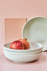 Dottir Samsurium Ceramic Serving Bowl Grey