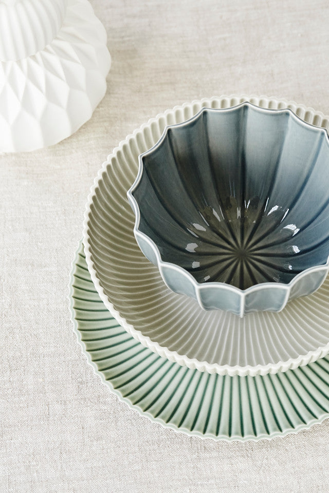Dottir Samsurium Ceramic Bowl Blue-Grey