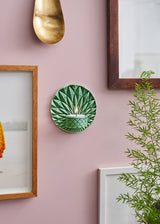 Dottir Pipanella Ceramic Wall Votive Scales Green