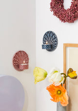 Dottir Pipanella Ceramic Wall Votive Scales Midnight