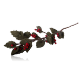 Gry & Sif Holly Branch With Red Berries Large