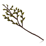 Gry & Sif Long Felt Branch With Green Leaves