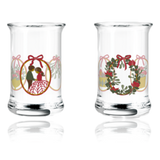 Holmegaard Glass Annual Christmas Dram Glasses 2025 Set of Two