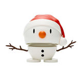 Hoptimist Santa Snowman Small White