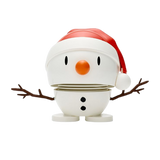 Hoptimist Soft Santa Snowman Small White