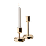 Iittala Nappula Candle Holder Tall Brass