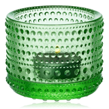 Iittala Kastehelmi Glass Votive 64mm Apple Green