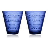Iittala Kastehelmi Tumbler 30cl Set of 2 Ultramarine Blue