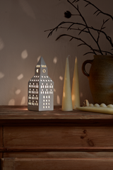 Kähler Urbania Lighthouse Church Tower White Ceramic