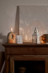 Kähler Urbania Lighthouse Church Tower White Ceramic