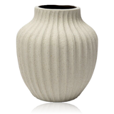 Lindform Kyoto Vase Deep Line Sand White Light Small