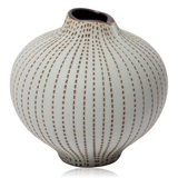Lindform Line Vase Brown Dots Medium