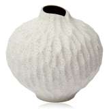 Lindform Line Vase Cut Medium Sand White