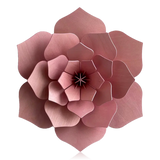 Lovi 24cm Flower Wall Decoration Pink