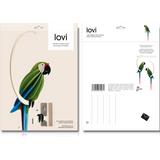 Lovi Parrot 34cm Great Green Macaw