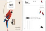 Lovi Parrot 26cm Red Scarlet Macaw