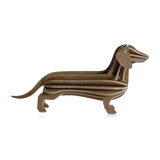 Lovi Birch Dachshund 12cm Brown