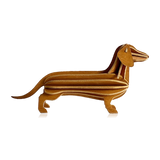Lovi Birch Dachshund 12cm Cinnamon